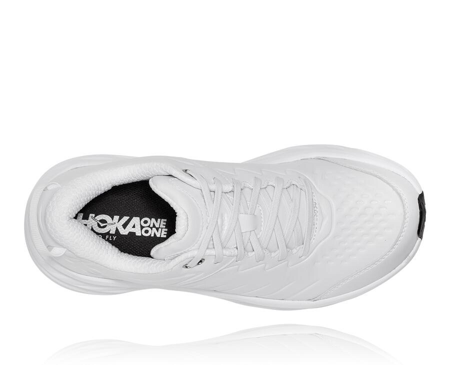 Hoka One One ランニングシューズ メンズ 白 - Bondi シニア - RT4710623